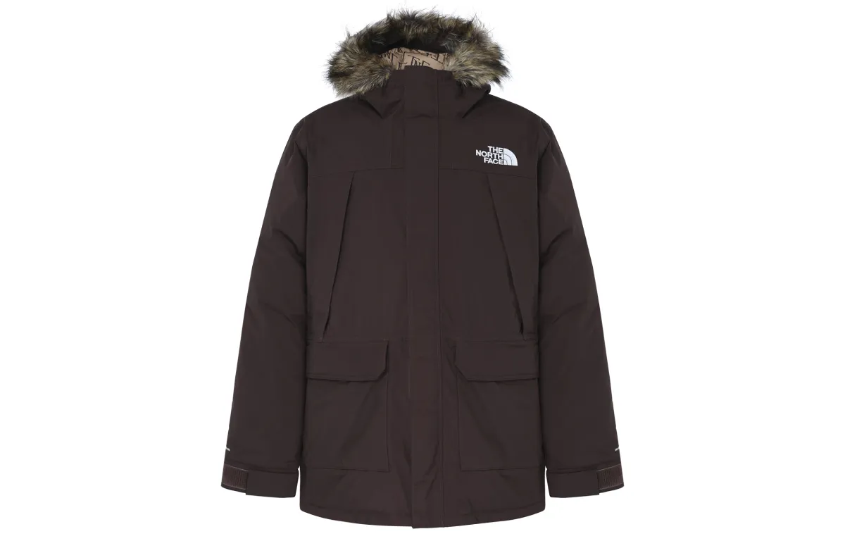 THE NORTH FACE McMurdo Parka Coat Men's Dark Brown