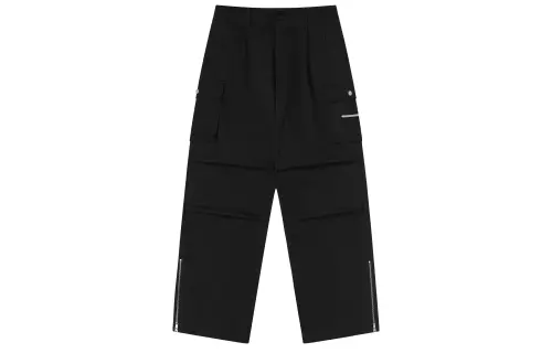 HARSH AND CRUEL Cargo Pants Unisex Black Moderate
