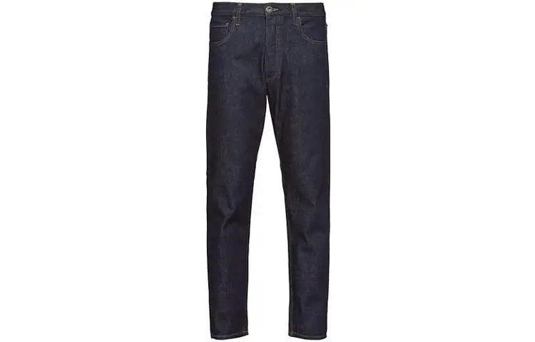 PRADA Jeans Men's Blue Moderate Straight Fit Pants