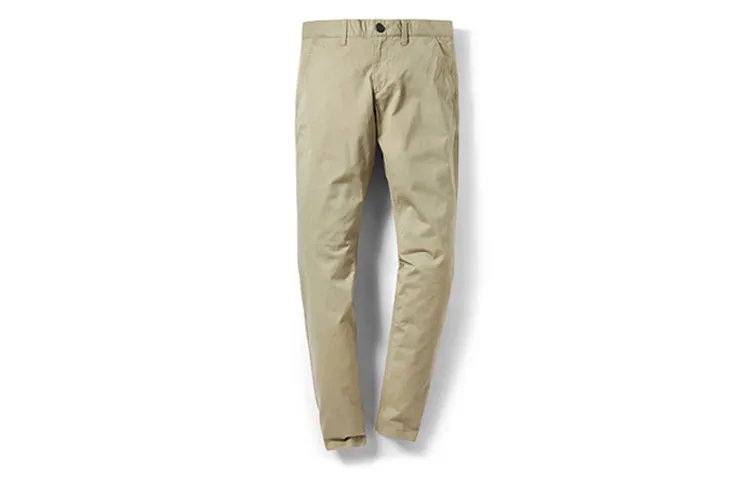 Timberland Casual Pants Men's Khaki Moderate Straight Fit Pants