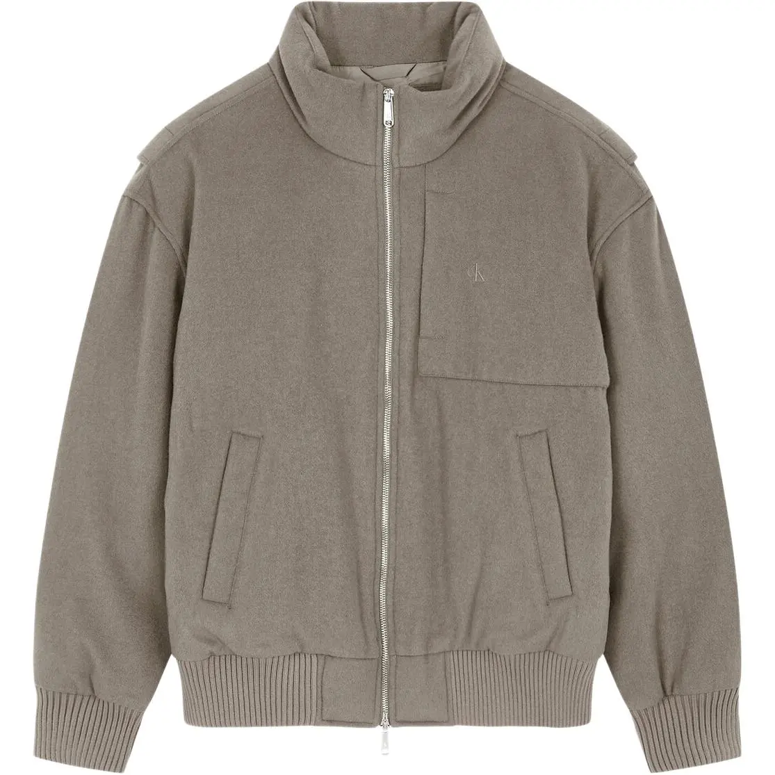 CALVIN KLEIN Jackets & Coats Men's Khaki