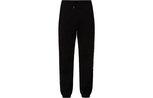 EVISU Knitted Sweatpants Men's Moderate Cuffed Pants