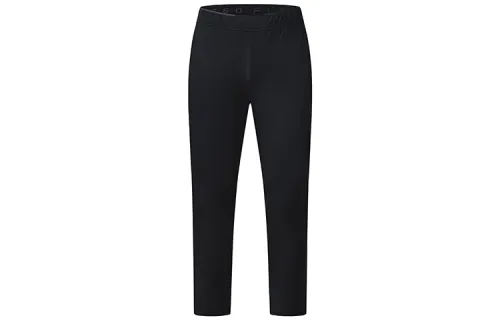 FILA Athletics Knitted Sweatpants Men's Pitch Black Moderate Straight Fit Pants