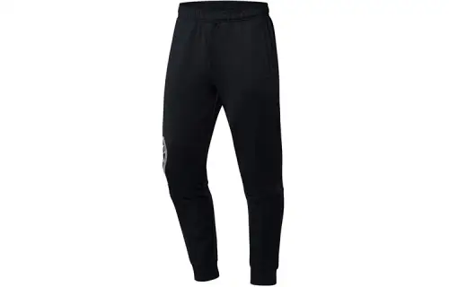 Li Ning Badminton Collection Knitted Sweatpants Men's Black Moderate Cuffed Pants