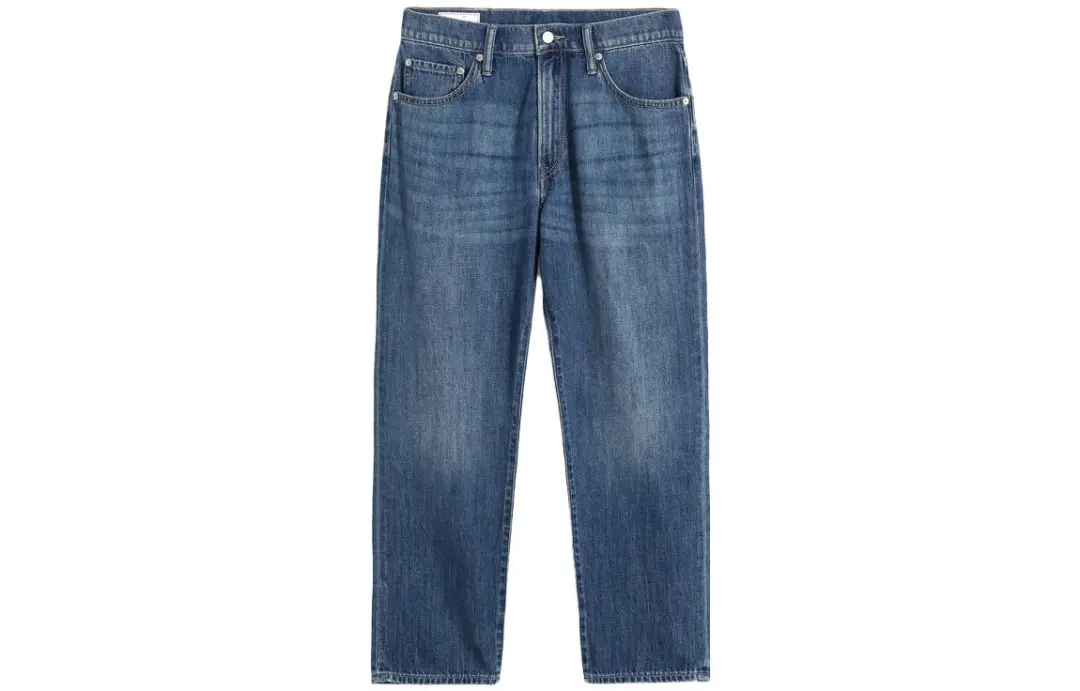 GAP SS23 Jeans Men's Blue Moderate Straight Fit Pants