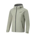 Li Ning Lotus Leaf Trench Coat Men's Rock Ridge Gray