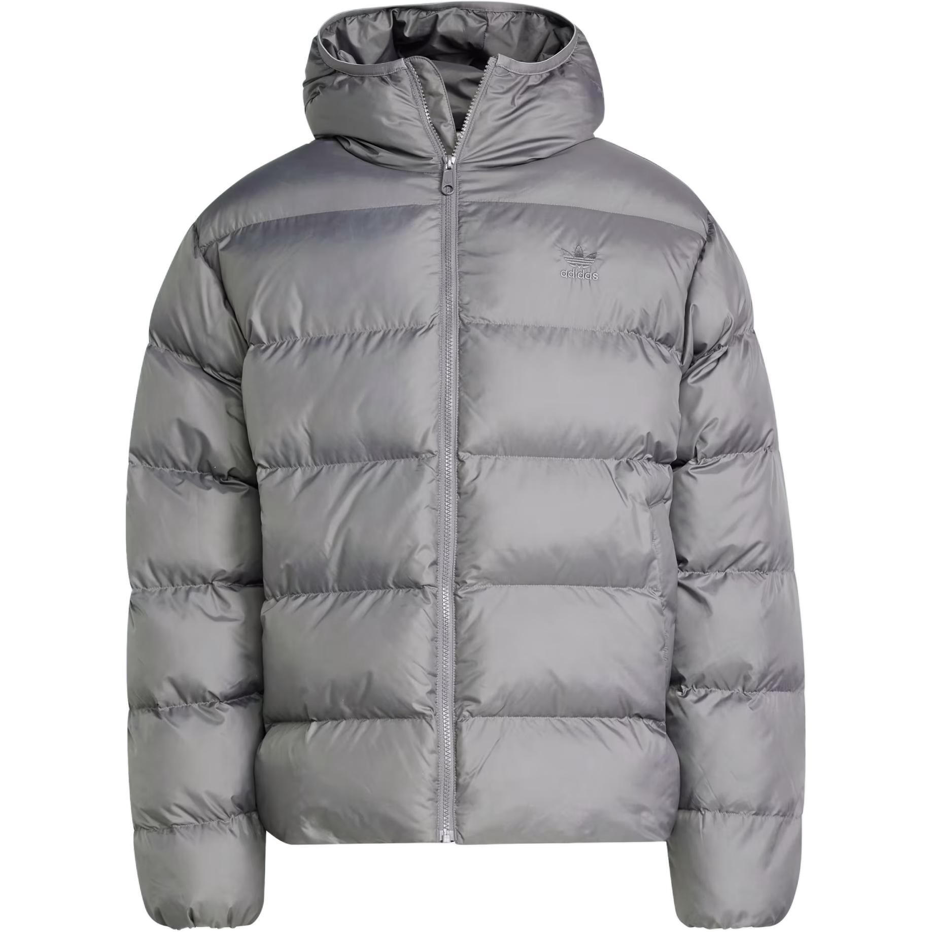 Adidas Originals hooded-neck padded jacket
