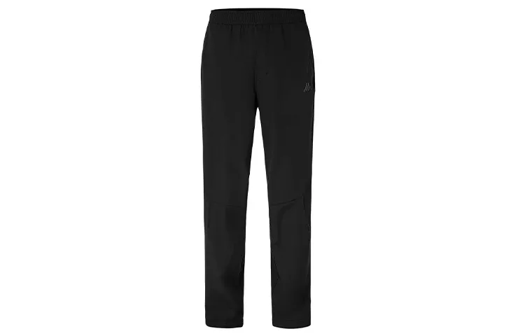 Kappa Straight Fit Pants Sweatpants Men's Black