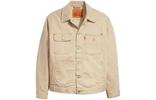 Levis Sunrise Trucker Jacket Jackets & Coats Men's Khaki