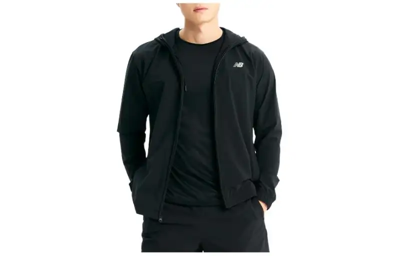 New Balance Jackets & Coats Men's Black