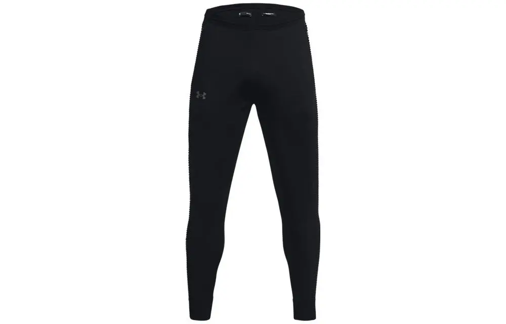 Under Armour Knitted Sweatpants Men's Black Moderate Slim Fit Pants