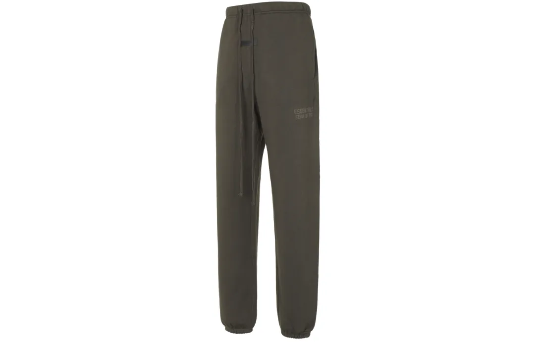 Fear Of God Essentials Knitted Sweatpants Unisex Gray Black