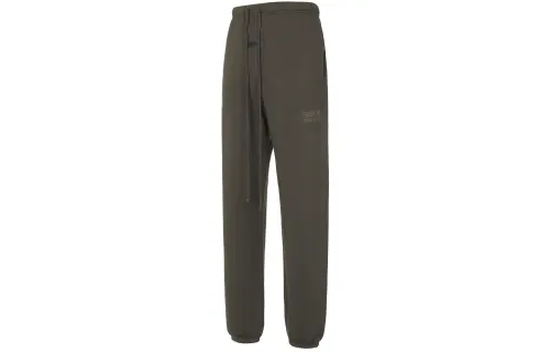 Fear Of God Essentials Knitted Sweatpants Unisex Gray Black
