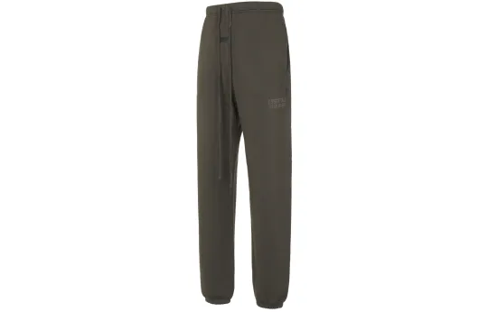 Fear Of God Essentials Knitted Sweatpants Unisex Gray Black