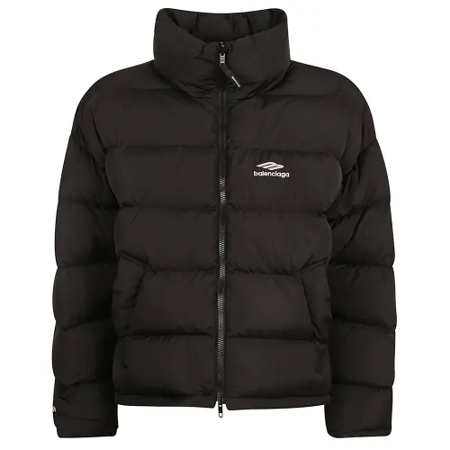 Balenciaga Jackets & Coats Loose Fit Men's Black