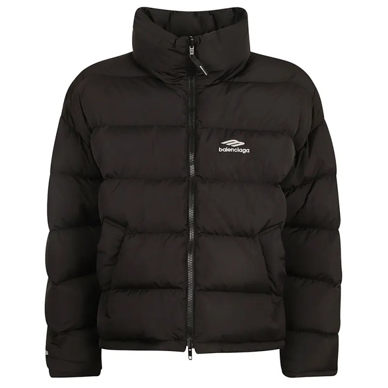 Balenciaga Jackets & Coats Loose Fit Men's Black