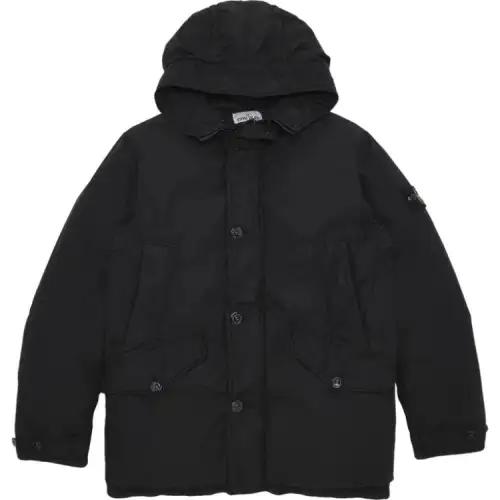 STONE ISLAND Jackets & Coats Men's Black