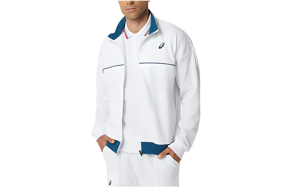 Asics Jackets & Coats Unisex White