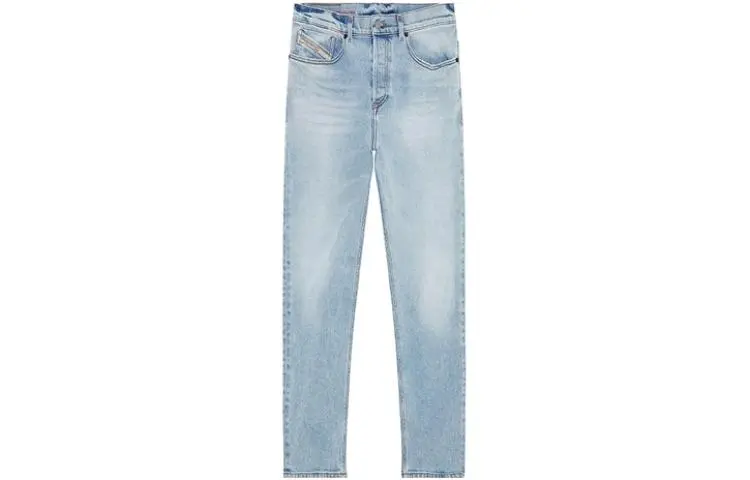 DIESEL Jeans Men's Washed Blue Moderate Tapered Pants