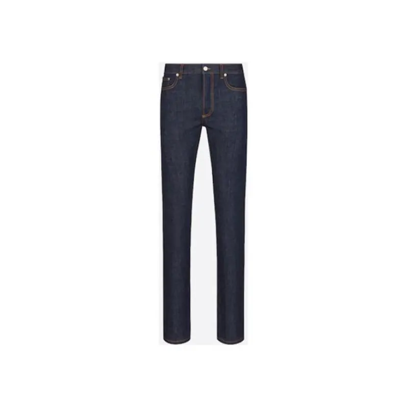 DIOR FW22 Jeans Men's Original Blue