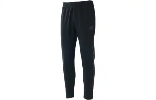 New Balance Knitted Sweatpants Men's Black Moderate Slim Fit Pants