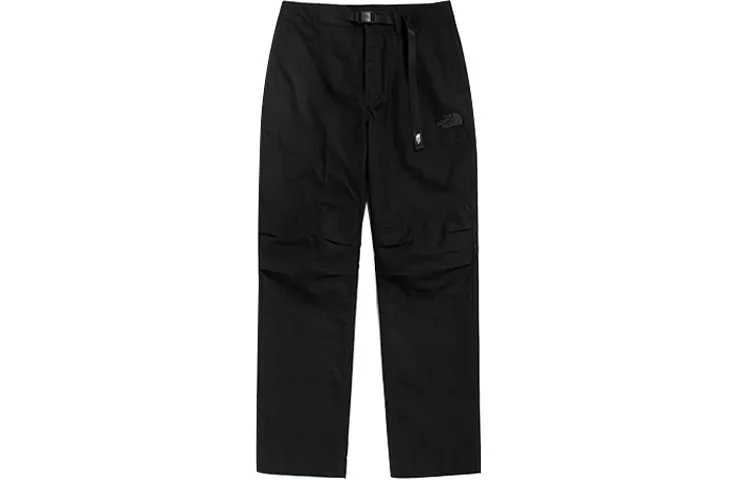 THE NORTH FACE Casual Pants Men's Black Moderate Straight Fit Pants