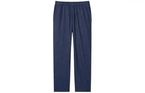 UNIQLO Jeans Unisex Dark Blue Moderate Straight Fit Pants