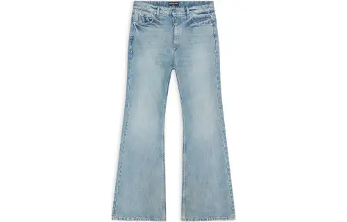 Balenciaga Jeans Unisex Blue Moderate Straight Fit Pants
