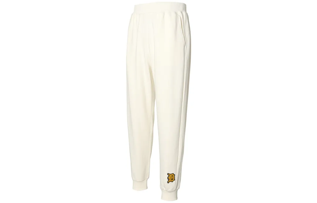 MLB Knitted Sweatpants Unisex Cream