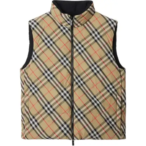 Burberry reversible padded gilet