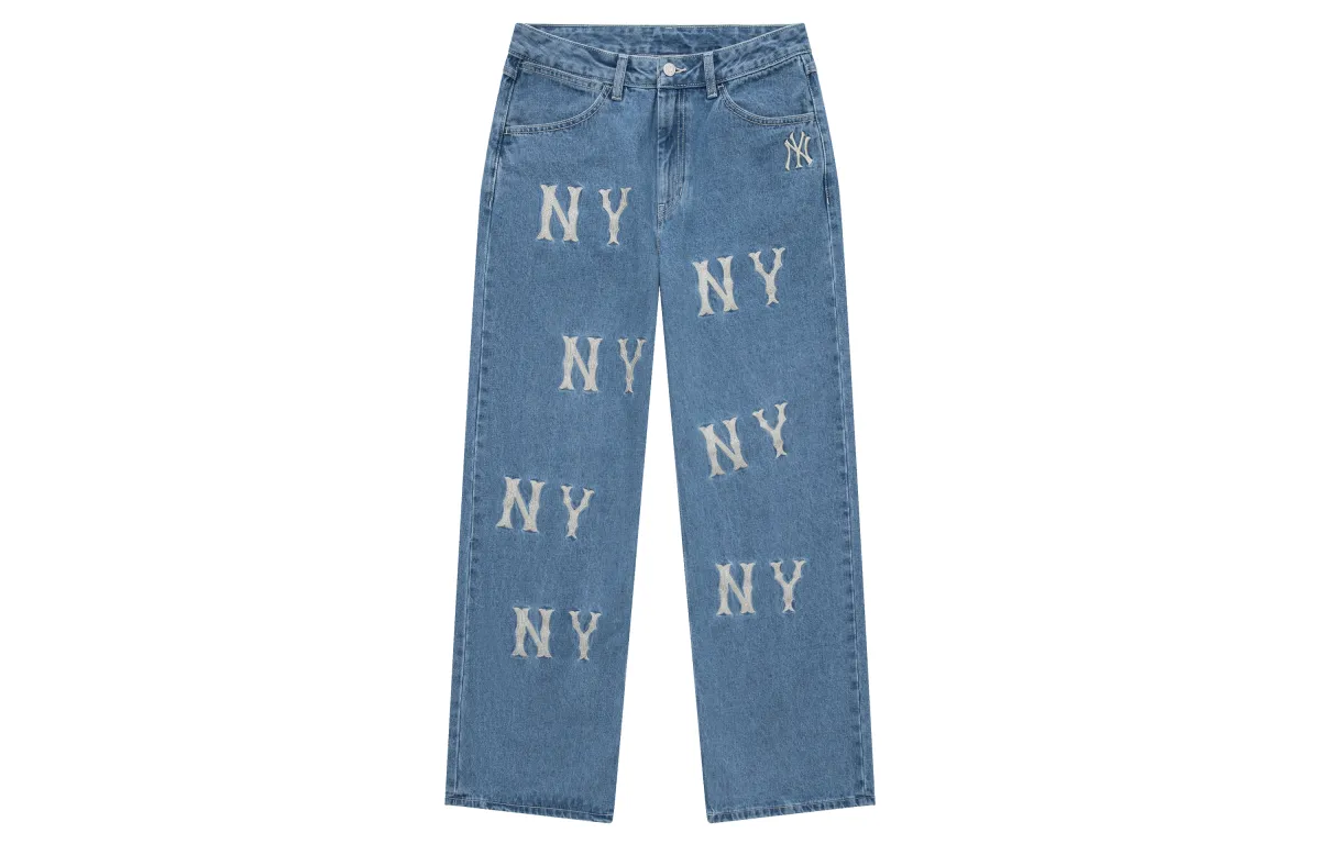 MLB Wide Leg Pants Women's Blue