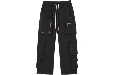 FIRE 2 COLD EGO Casual Pants Unisex Black