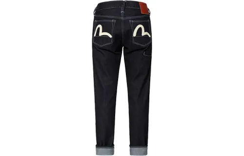 EVISU Jeans Men's Denim Blue Moderate Slim Fit Pants