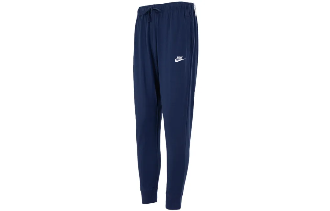 Nike Knitted Sweatpants Men's Navy Blue