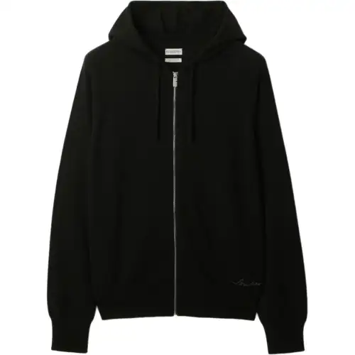 Burberry Cashmere Zip fastening Hoodie