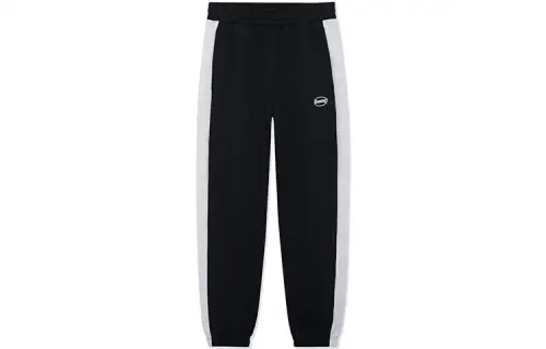 Li Ning Sports Life Collection Knitted Sweatpants Men's Black