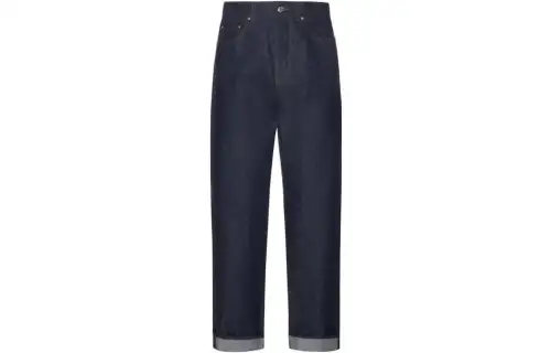 【Previous Season】logo-patch straight-leg jeans
