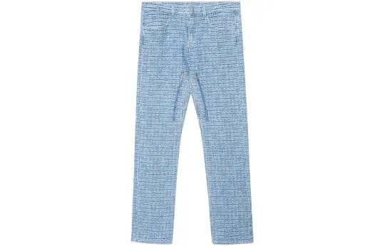 Givenchy 4G Monogram Straight Leg Jeans