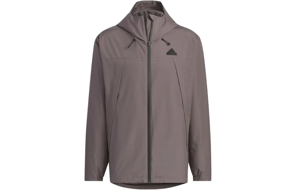 Adidas Woven Jacket Jackets & Coats Men's Charcoal Gray