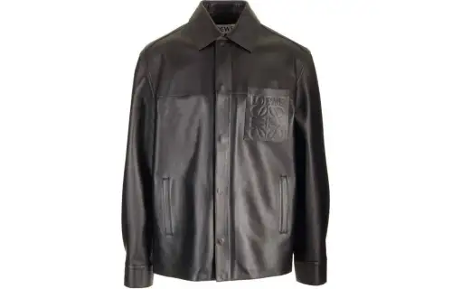 LOEWE Logo Embossed Long Sleeved Shirt