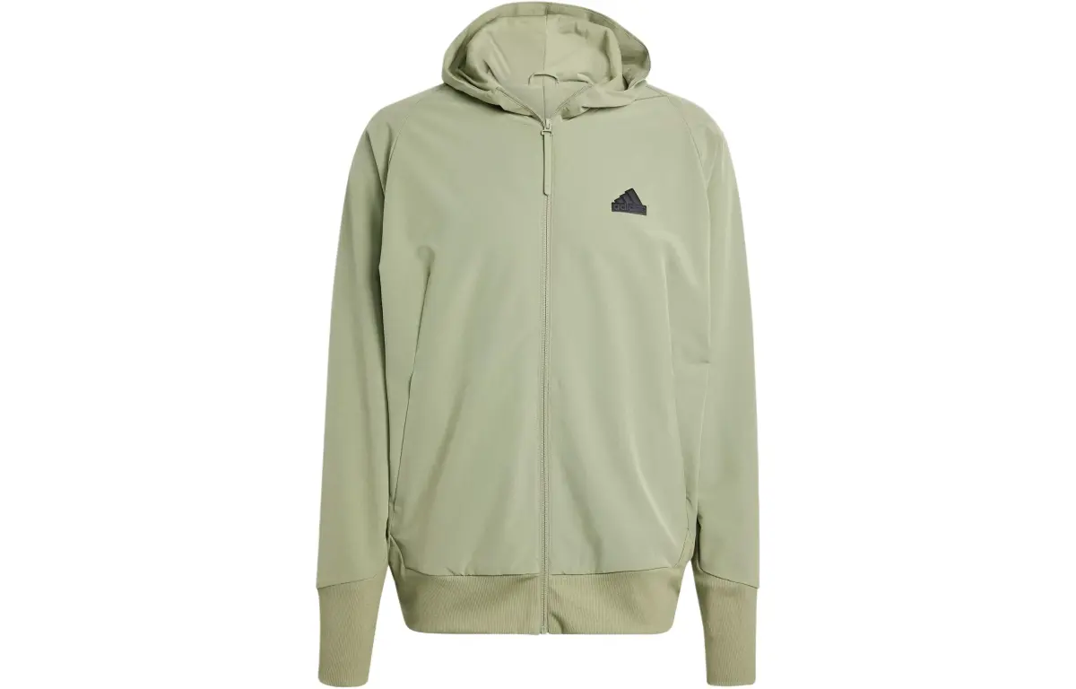 Adidas Free Shipping With AdiClub Z.N.E. Woven Full-Zip Hooded Track Top