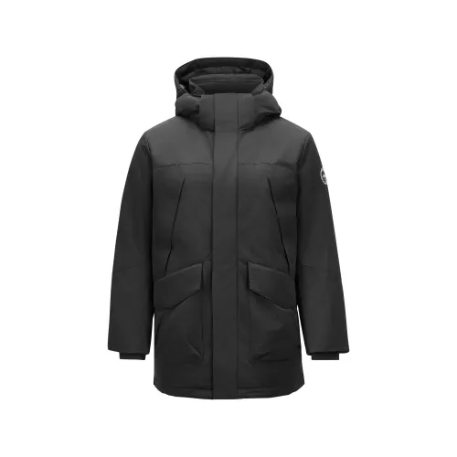 Skechers Sports League Collection Down Jacket Men's Carbon Black