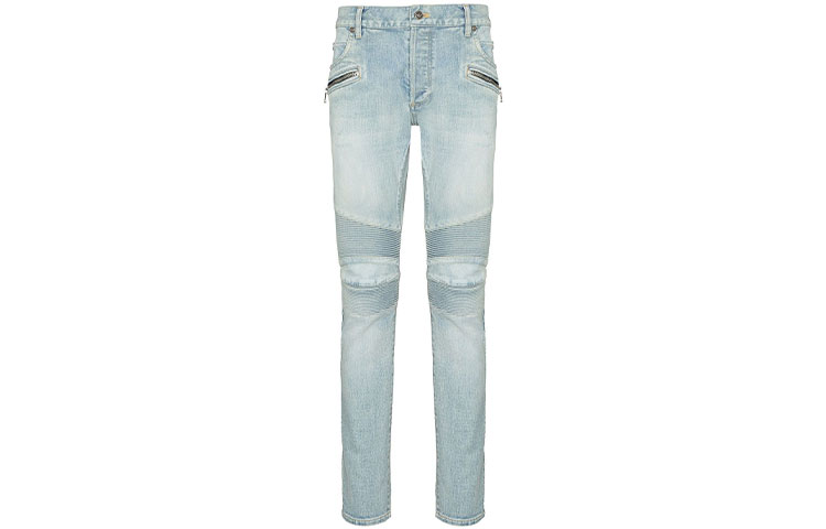 Мужские джинсы BALMAIN SS21 (синие)