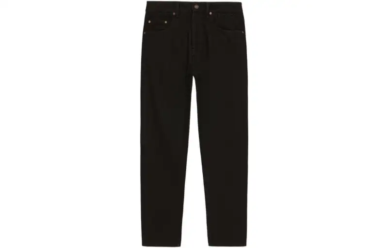 KENZO Jeans Men's Black Moderate Slim Fit Pants