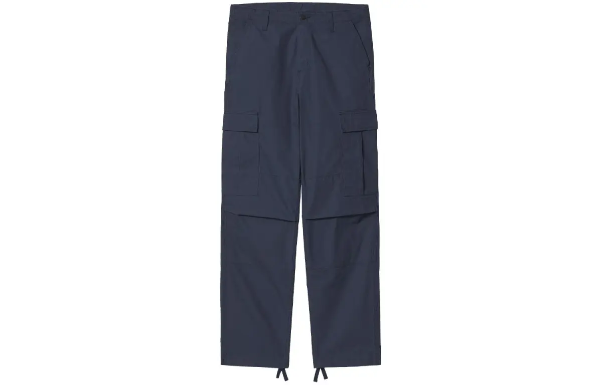 Carhartt WIP Logo Patch Straight Leg Pants