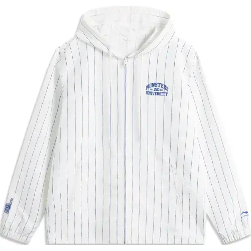 Li Ning Sports Life Collection Jackets & Coats Men's Ivory/Colorful Blue