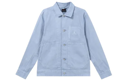 Jordan ESSENTIALS Jackets & Coats Men's Blue Gray