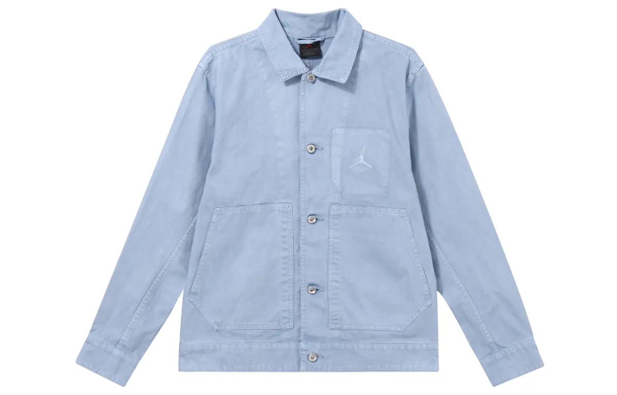 Jordan ESSENTIALS Jackets & Coats Men's Blue Gray