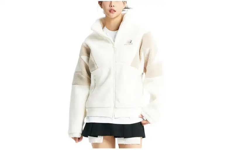 New Balance Jackets & Coats Unisex White