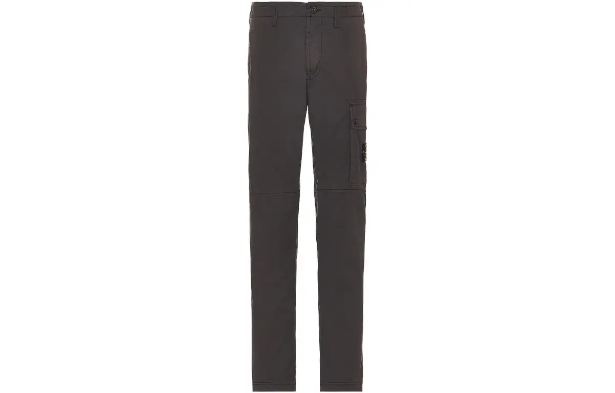 STONE ISLAND Casual Pants Men's Black Gray